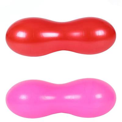 China Hot Selling Whole Capsule Peanut Ball Anti-burst Exercise Yoga With Hand Pump Gym For Fitness for sale