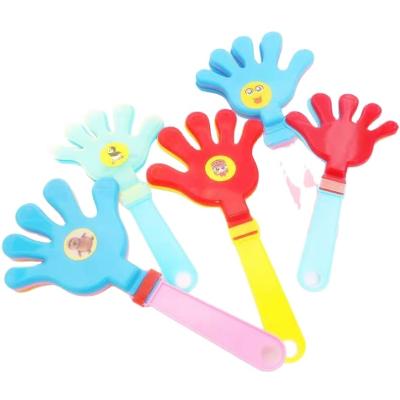 China Custom Modern Hot Selling Hand Sound Logo Clapping Trap Cheer Toy Plastic Hand Sound Plastic Manufacturers Hand Clapper for sale