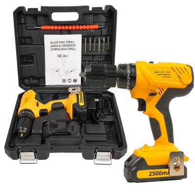 China MEINENG Hardware 24VB Li-ion Battery Combo Cordless Drill Tool Kit for sale