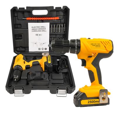 China MEINENG 24VB Hardware Made in China Cordless Li-ion Battery Drill Tool Kit Combo for sale