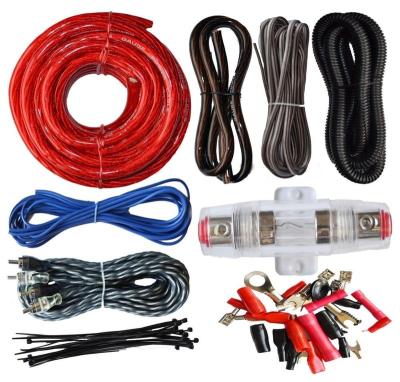 China 4 speaker gauga car audio amplifier wiring pure copper kits for sale