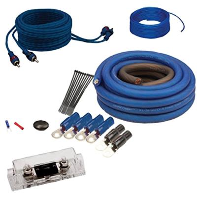 China A.W.G. Gauge Boxcar Sound Kit Amplifier Install Wiring 1500W Amp KIT 100%OFC speaker 0 for sale