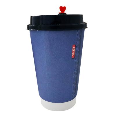 China China Suppliers Custom Logo High Quality Double Wallpaper Biodegradable Coffee Mugs Recyclable 8oz 10oz 12oz 16oz for sale