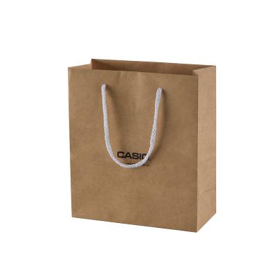 China LONCHENG Recyclable Custom Printed Packaging Carrier Bags Gift Bags for sale