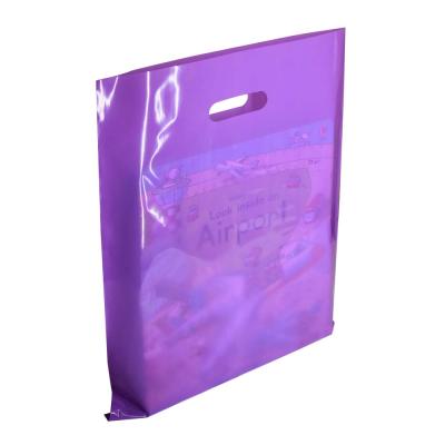 China 100% Environmental Protection Eco-Friendly Recyclable Factory Customized Small Clear With Logos Plastic Shopping Bags for sale