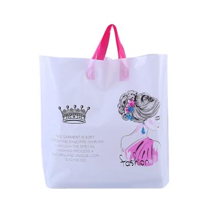 China 100% Eco-Friendly Recyclable Custom Biodegradable Plastic Gift Shopping Logo Printed Bags for sale