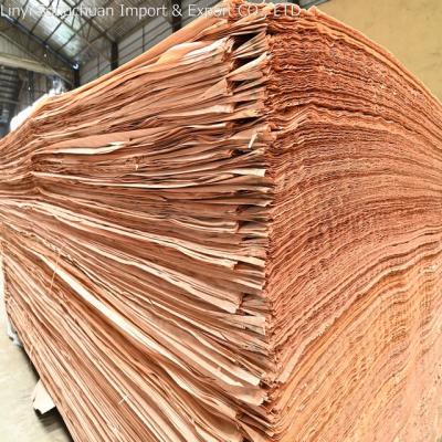 China Factory Direct Supply Soft Gabon Okoume Wood Rotary Cut Veneer for sale