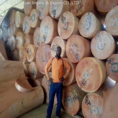 China Cheap Smooth Factory Price Okoume Veneer From Gabon For Plywood for sale