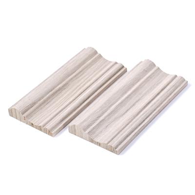 China Scandinavian popular floor frame design molding wood door casing for sale