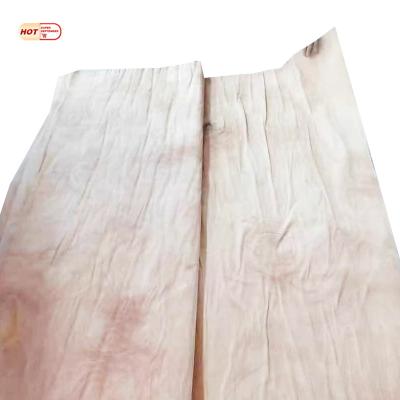 China Keruing smooth natural wood veneer for decoration for sale