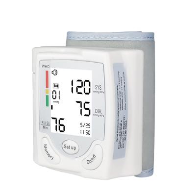 China Best Care Plastic Elderly Automatic Products Wrist Watch Digital Blood Pressure Monitor for sale