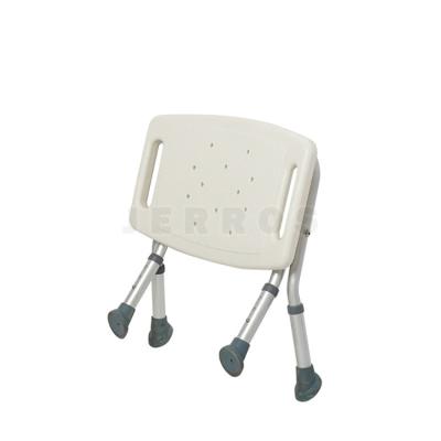 China Aluminum Alloy + Plastic Folding Bathroom Shower Chair Bath Seat Shower Seat for Elderly Te koop