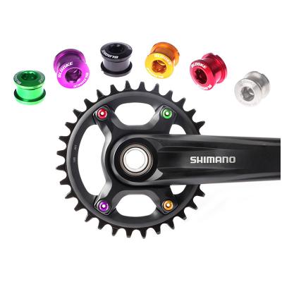 China Bicycle Crankset Wholesale Bicycle Crank Set Screws 6 Color Bicycle Parts Crankset Screws for sale