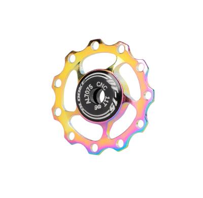 China Dazzle BLOOKE MTB derailleur pulleys in hascrome cover bike axial pulley for 11T and 13T for sale