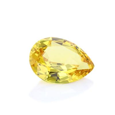 China Light Jewelry De Color Honey Yellow Natral Synthetic Rough Gemstone Diamond Making Jewelry Rings Necklace Bracelet Earring Raw Material Moissanite for sale