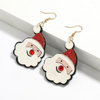 China FASHIONABLE Hot Selling Cute Christmas Women Jewelry Gifts Cartoon Earrings Hook Earrings Dangle Earrings For Women Jewelry for sale