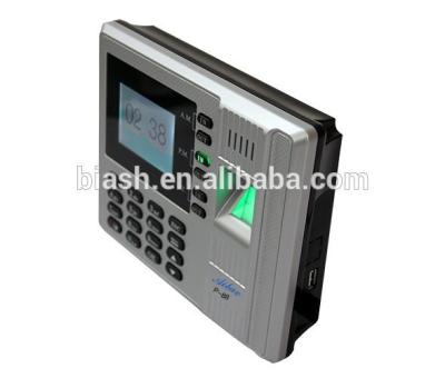 China fingerprint recognition time attendance machine P-88 with 1024 software for sale