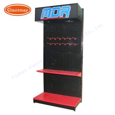 China Advertising Fashion Accessories Display Product Metal Floor Stand for sale