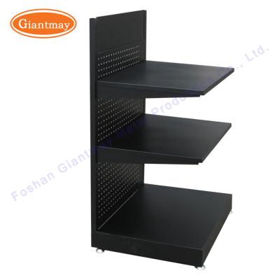 China Practical Showroom Product Tool Metal Rack Hardware Store Display Shelf for sale