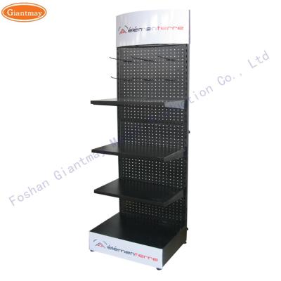 China Floor Standing Rack Metal Stand for Selling Shelf Shop Display for sale