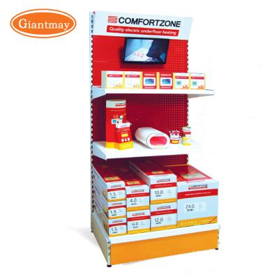 China Customized Shop Display Stand for LED Light Bulb Store Racks Shelves Metal for sale