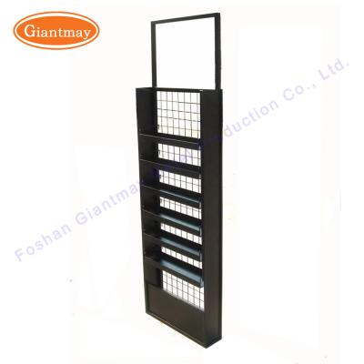 China Multi Function Metal Chip Racks Candy Shelf Grid Rack Display for sale