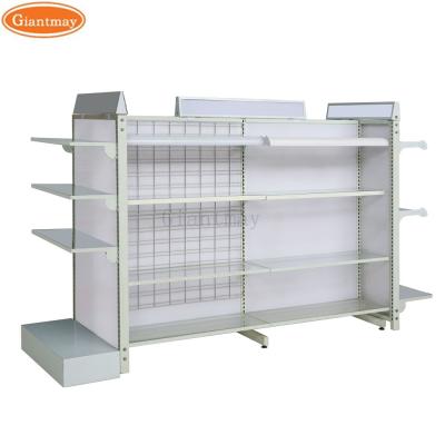 China Supermarket Retail Display Shelves Gondola Snack Grocery Racks for sale