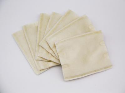 China Eco Friendly OEM Organic Bamboo Cotton Facial Make Up Remover Makeup Cleaning Pads for sale