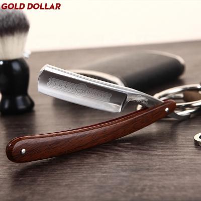 China Single Blade Cutting Throat Shaving Straight Razor Carbon Steel German Barber Sharpen Straight Razor Shave Safty Throat Razors ABS Handle for sale