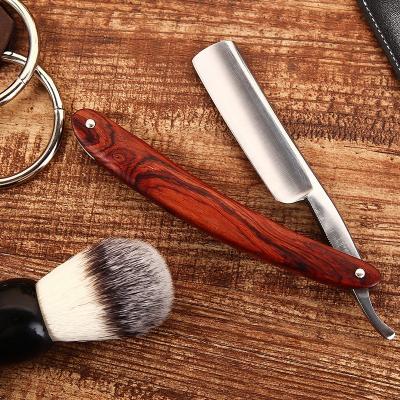 China Single Blade Cutting Throat Shaving Straight Razor Carbon Steel Barber for Sharpening Straight Razor for Shaving German Razor Safty Razors for sale