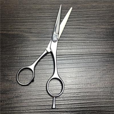 China Professional Hair Cutting HAIR Stainless Steel Thinning Scissors Set And Black Haircut Barber Scissors for sale