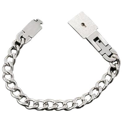 China CLASSIC Stainless Steel Bracelet Bangle Key Lock Couples Bracelets Bangle for sale