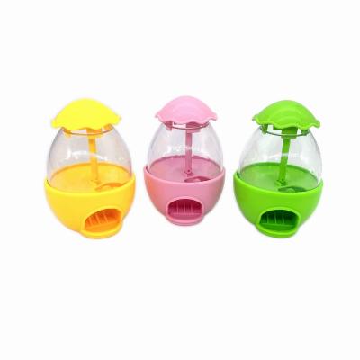 China Transparent Oval Candy Machine Toys Promotional Candy Machine Toy Egg Shaped Products Stand Children for sale