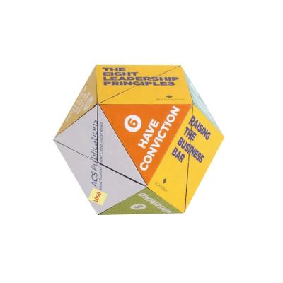 China Customized Promotion Customized Image Advertising Magnetic Folding Magic Cube Puzzle for sale