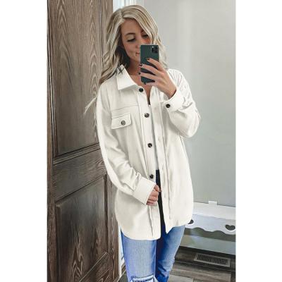 China 2021 Amazon QUICK DRY Sheathed Women's Long Cardigan Single Breasted Plus Size Jacket Outdoor Winter Full Length Jacket Coat for sale