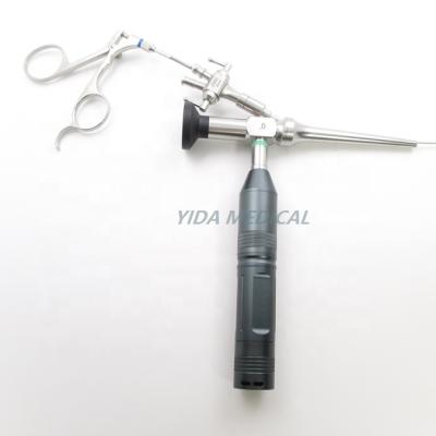 China Metal 0 Degree Veterinary Endoscopy With 5 Fr Sheath Forceps For Animal Vet Surgery for sale