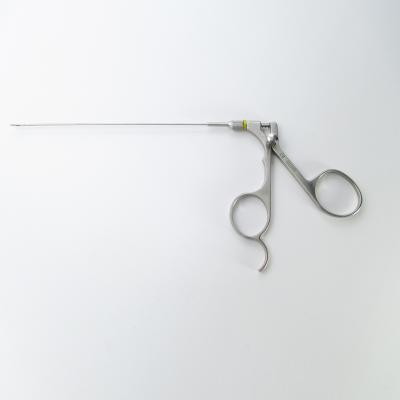 China 5 Fr 140mm Steel Ventriculoscopy Instrument Rigid Double Action Biopsy Forceps For Brain Surgery for sale