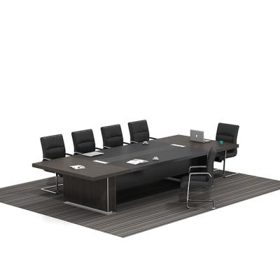 China Wholesale contemporary office meeting room laptop 3.6meter hourseat factory 16 person conference table for sale