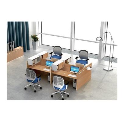 China Contemporary Modern Hourseat Office Furniture Workstation Table Desk Separation Computer Desk for sale