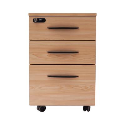 China Filing Cabinet Steel Metal Modern Design Office Hourseat Mobile 3 Drawer Storage Drawer Cabinet for sale