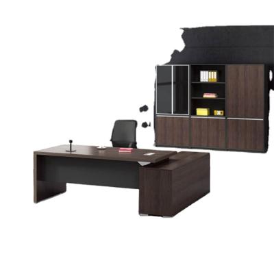 China Easy To Install Modern Hourseat Office MDF Design Office 2020 Factory Customized Furniture Table for sale