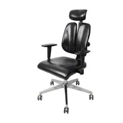 China Hourseat Boss Swivel Revolving Manager Chair Ergonomic Desk PU Executive Office Leather Rotating Chair for sale