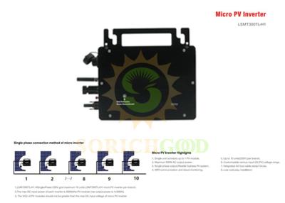 China 300W Micro Inverter Galvanic Isolation For Safety And Reliability for sale