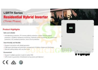 China LS Series Hybrid Inverters For Residential And Commercial Applications for sale