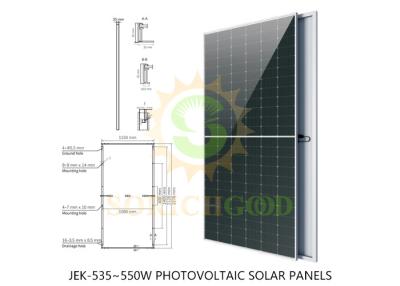 China Robust 545W Monocrystalline Silicon Panels With 21.3% Module Efficiency for sale