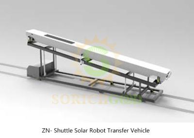 China Intelligent Rail Type Solar Panel Cleaner For Flat Ground Rooftop Installations for sale