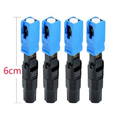 China FTTX Fast Connector SC FTTH Fiber Optic Fast Connector for sale