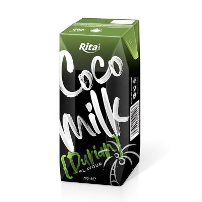 China 200ml Private Label Package Coconut Milk Drink Aseptic Coconut Milk E-040 for sale