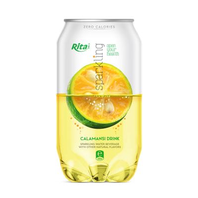 China Low Fat Sparkling Soda Water Calamansi Premium Flavor for sale