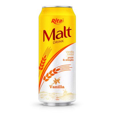 China Rita Vietnam 500ml Canned Beer Malt Drinks Non Alcoholic Vanilla Sparkling Flavor 500containers/month for sale